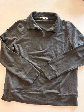 Search for Sanity Half-Zip Pullover - Charcoal